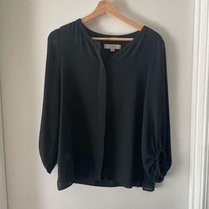 LOFT black blouse size small